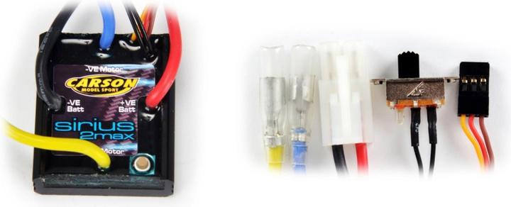 Actual product image Carson Car model brushed speed controller
