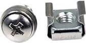 Actual product image StarTech M6 CAGE NUTS and SCREWS