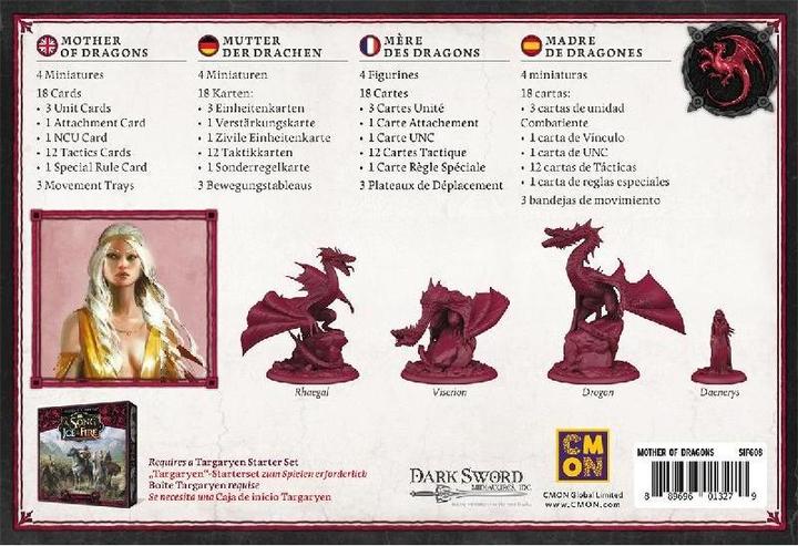 Image du produit Cmon Mother of Dragons - A Song of Ice & Fire (Extension) (Anglais)