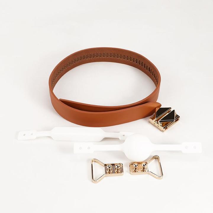 Actual product image Lockink BallGag & Gagbite Set braun