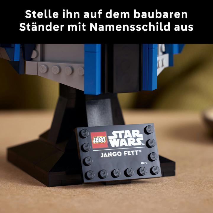 Actual product image LEGO Jango Fett™ helmet (75408, LEGO Star Wars)