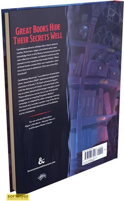 Produktbild Dungeons & Dragons - 5th Edition - Candlekeep Mysteries (WTCC9278) (Englisch)