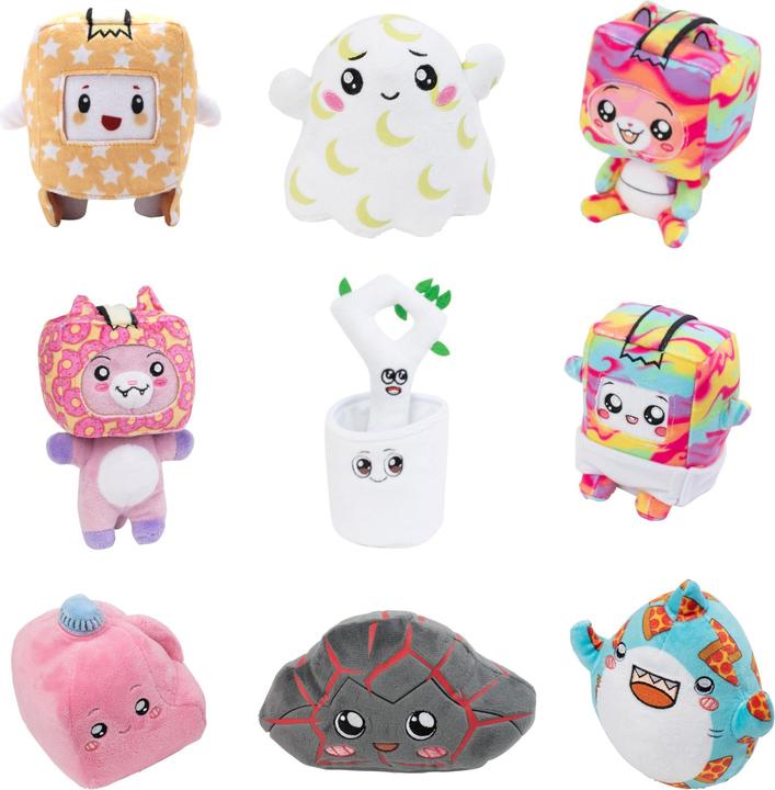 Productafbeelding Lankybox Mini Mystery Pluche, Serie 2, Verzamelbare Blind Box Mini Pluche, Officieel Gelicentieerde Merch