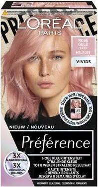 Image du produit L'Oréal Paris Loreal Paris Preference Vivids 9.213 Rose Gold Hair Color (9.213 Or rose)