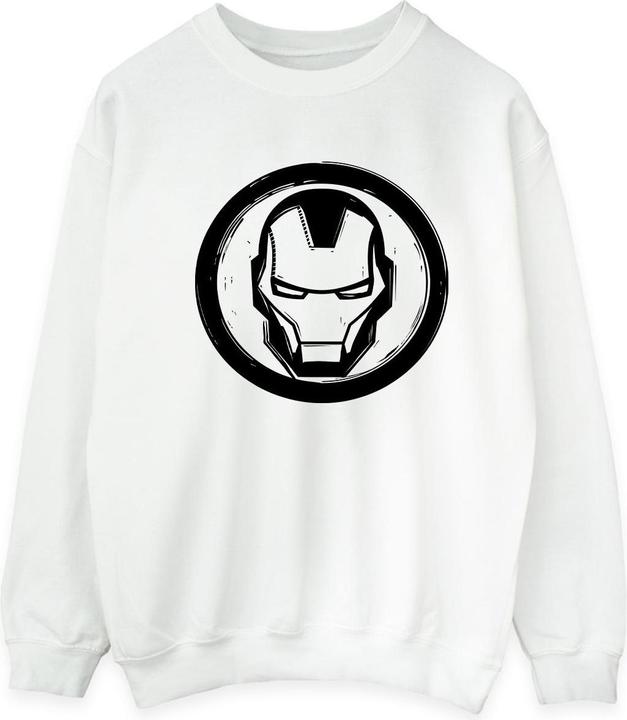 Iron Man Chest Logo Sweatshirt (L)