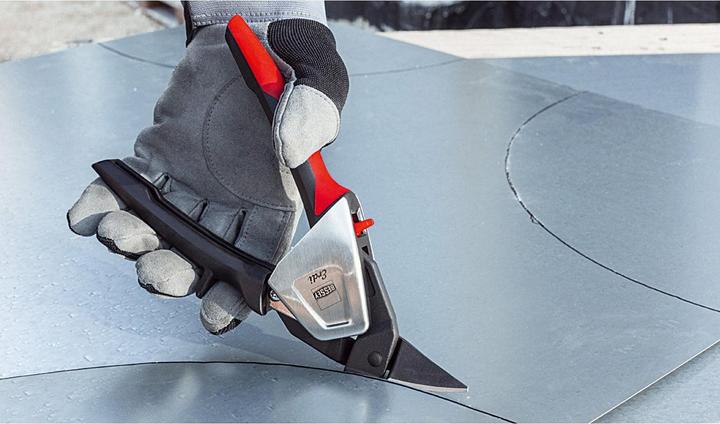Productafbeelding Erdi Plaatschaar D39ASSL links knippen (230 mm)