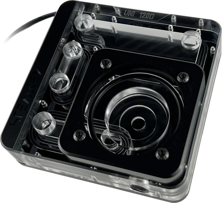 Produktbild Aquatuning Stealkey UNI 120D Distro Plate