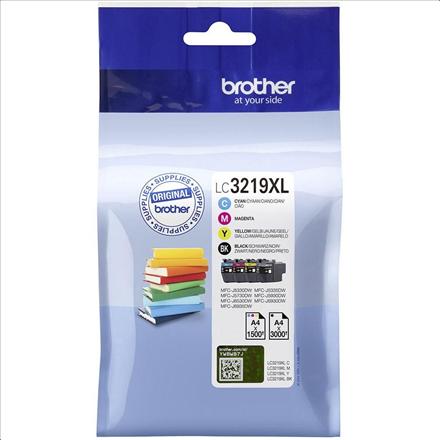 Actual product image Brother LC-3219XL Value Pack (FC, Color)