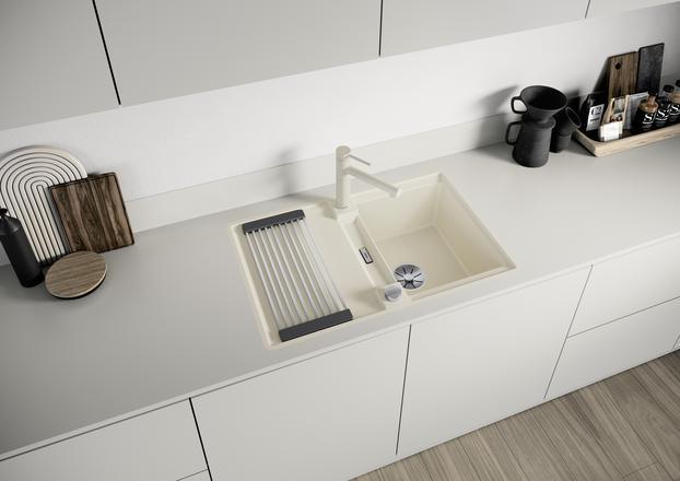 Produktbild Blanco ALTA II | Edelstahl vulkangrau | Hochdruck | Rückflussverhinderer | Keramik Kartusche | Gesic