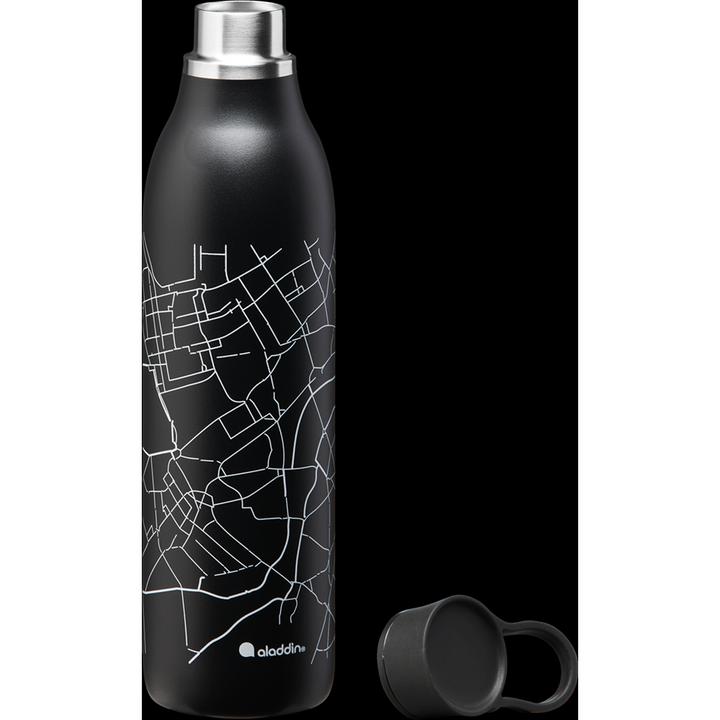 Actual product image Aladdin CityLoop Thermavac eCycle Drink Bottle 0.6L Black City Print (0.60 l)