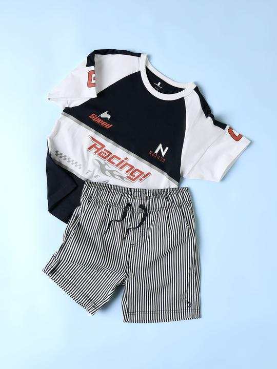 Actual product image Name it Bestickte Badeshorts (128)