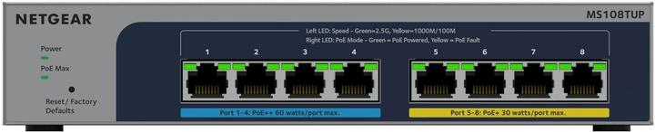 Produktbild Netgear MS108TUP - 1 year Insight Managed 8PT MG (8 Ports)