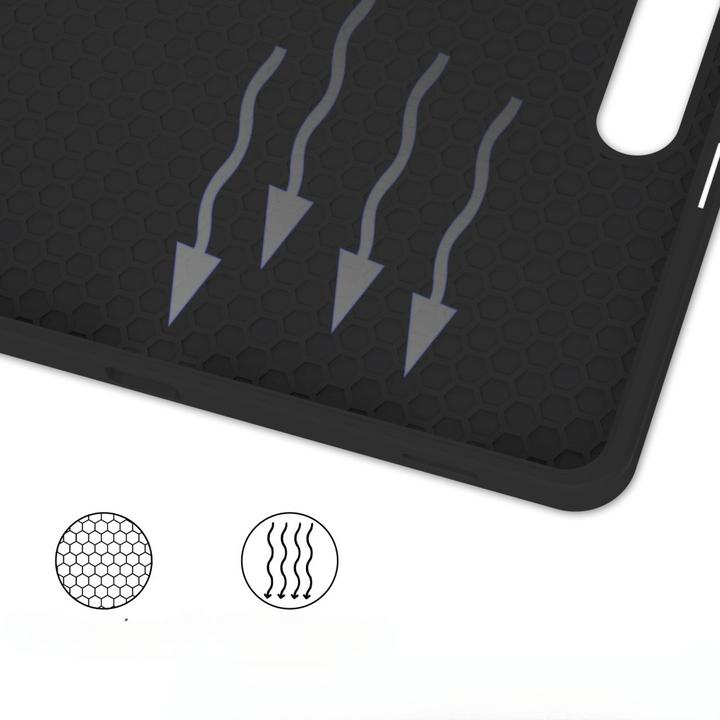 Image du produit Cover-Discount Galaxy Tab S9 / S9 FE - Smart Case silicone noir (Galaxy Tab S9, Galaxy Tab S9 FE)