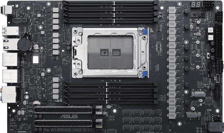 Image du produit ASUS Pro Ws Wrx80e-Sage Se Wifi (sWRX8, AMD WRX80, E-ATX)