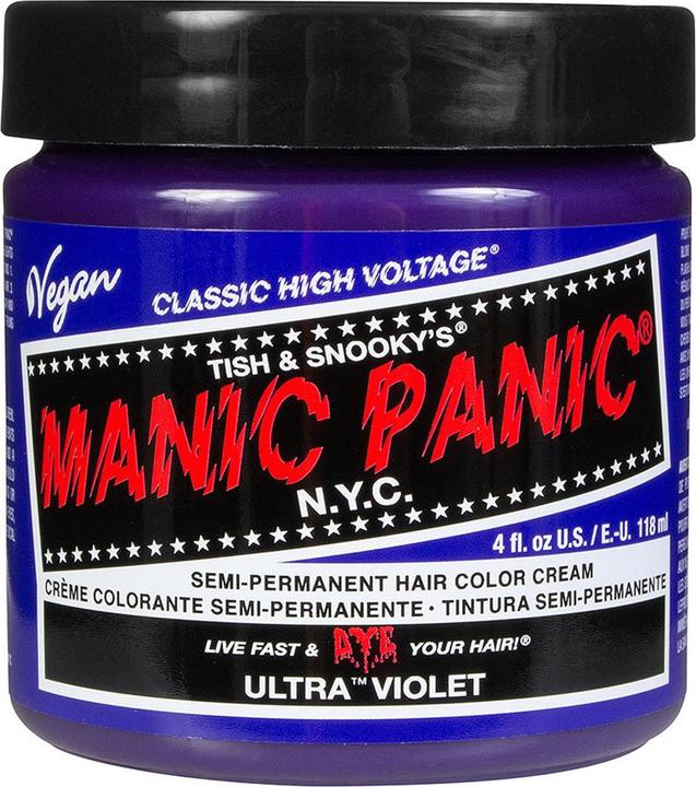 Skybound Ultra Violet Classic Creme Vegan Cruelty Free Purple Semi Permanent Hair Dye 118ml (Ultra Violet)