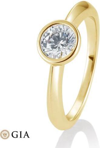 Breuning Ring Zarge 0,80-1,50 ct. (52, 585/14 K Gold)