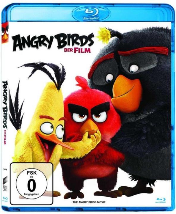 Angry Birds - Le film (Blu-ray, 2016, Allemand, Turc, Polonais, Hindi, Italien, Anglais)