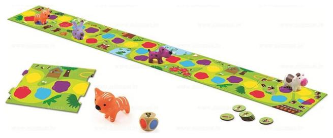 Actual product image Djeco Little Circuit (German, French, Italian, English)