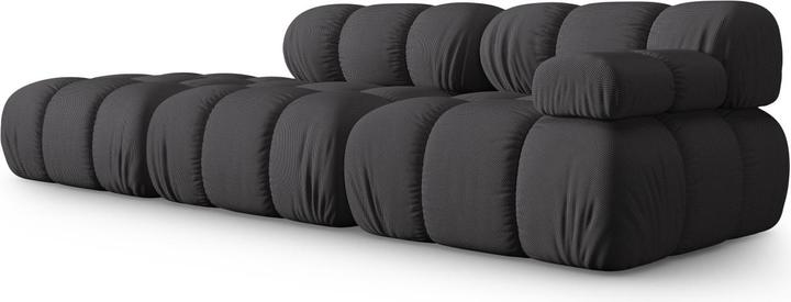 Actual product image Micadoni Left Modular Sofa, "Bellis", 4 Seats, 282x94x70Made in Europe (2 person sofa, 3-seater, 4-seater)