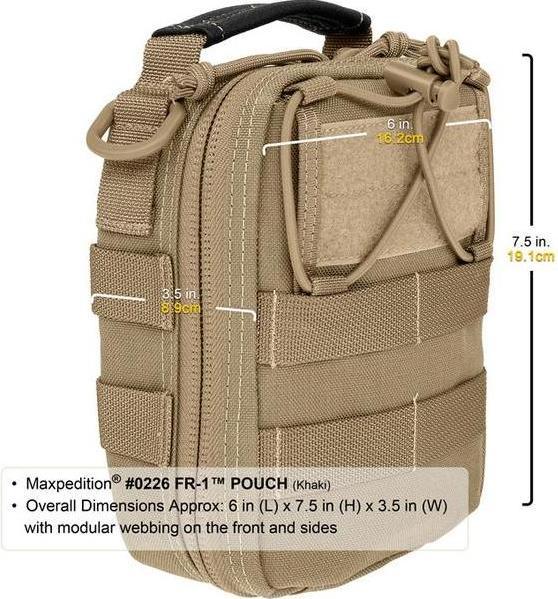 Immagine prodotto Maxpedition FR-1 Marsupio medico da combattimento