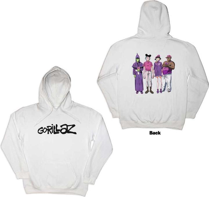 Produktbild Gorillaz Cracker Island Back Print (Hoodie) (S)