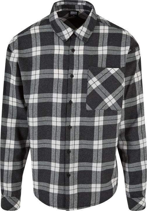 Produktbild Urban Classics Boxy Dark Checked Shirt (L)