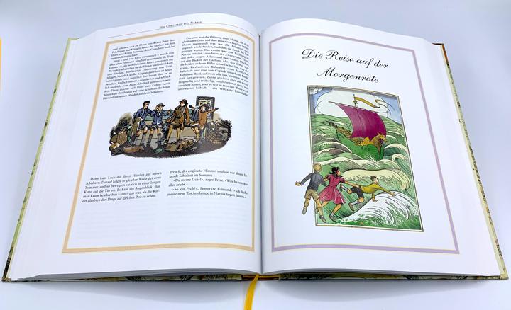 Produktbild Die Chroniken von Narnia - Illustrierte Gesamtausgabe (Deutsch, Ulla Neckenauer, Pauline Baynes, Clive Staples Lewis, 2019)