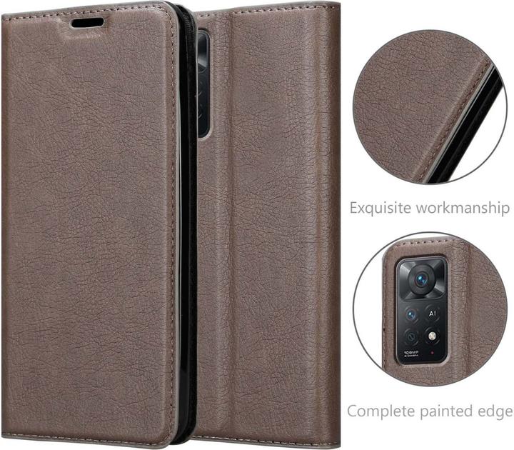 Produktbild Cadorabo Hülle für Xiaomi RedMi NOTE 11 PRO 4G / 5G im Book Invis. Magnet Style (Xiaomi Redmi Note 11 Pro 5G, Xiaomi Redmi Note 11 Pro)