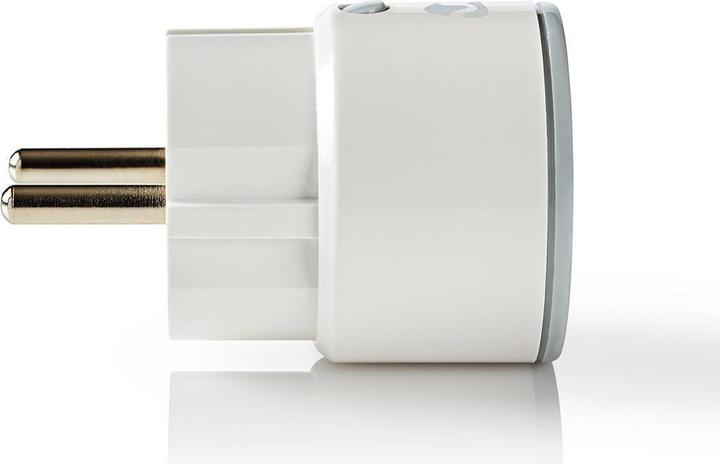 Actual product image Nedis WLAN Smartplug (WIFIP110FWT) - Energy monitoring, Schuko type F, 10 A