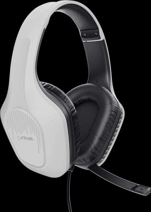 Image du produit Trust GXT415W CASQUE ZIROX - BLANC (Filaire)