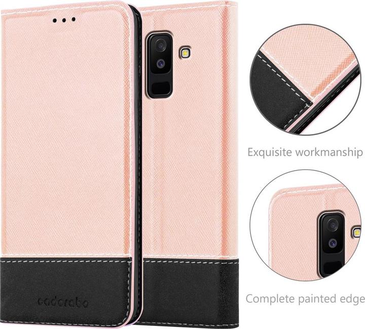 Productafbeelding Cadorabo X-Wallet hoes voor kunstleer pak (Samsung Galaxy A6+)