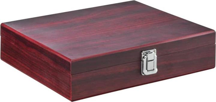 Image du produit Childhome Set cadeau de vin dans une boîte en bois (Anneau de goutte, Bouchon de vin, Verseur de vin, Thermomètre à vin)
