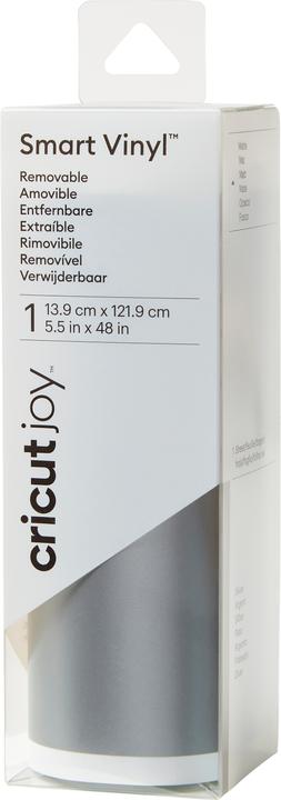 Cricut Vinyl foil Joy 13.9 cm x 121.9 cm Removable, silver