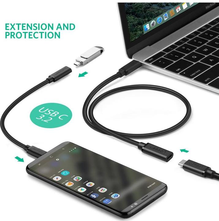 Immagine prodotto Ugreen USB C – USB-C (0.50 m, USB 3.2 Gen 1)