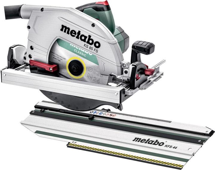 Metabo Handkreissäge Set KS 85 FS + Kappschiene KFS 44