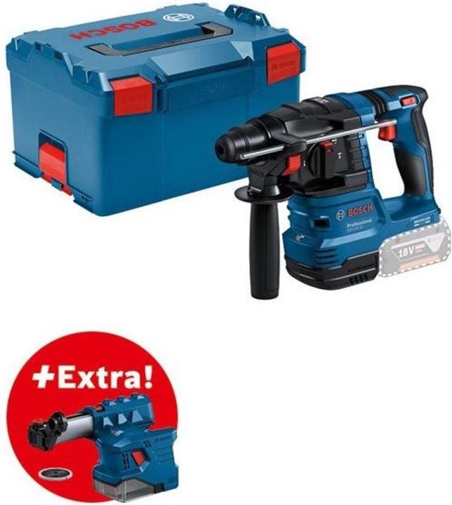 Bosch Professional Akku-Bohrhammer mit SDS plus GBH 18V-22, L-BOXX, ohne Akkupack (Akkubetrieb)