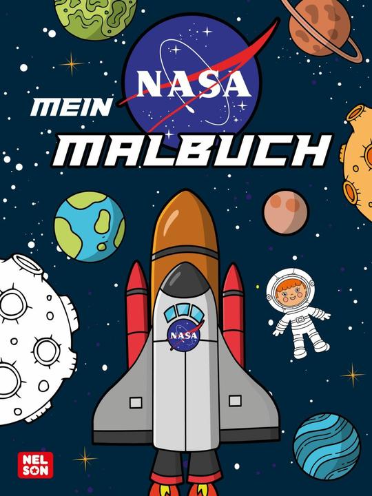 Produktbild NASA: Mein Malbuch
