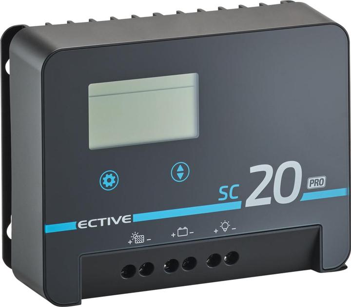 Produktbild Ective SC 20 Pro | MPPT Solar-Laderegler 12V/24V 20A | 2. Generation