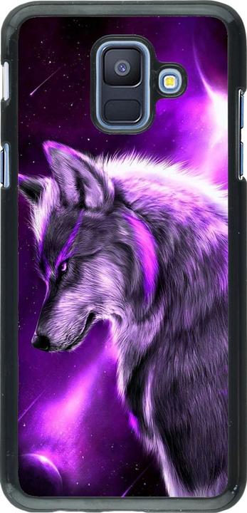 Produktbild PhoneLook Hülle Purple Sky Wolf (Samsung Galaxy A6)