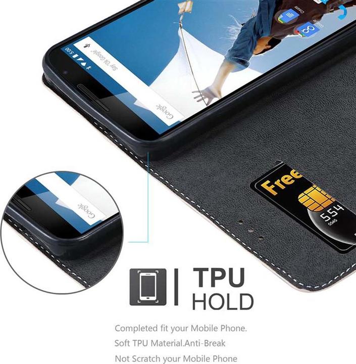 Image du produit Cadorabo Book X-Wallet Cover (LG Nexus 6)