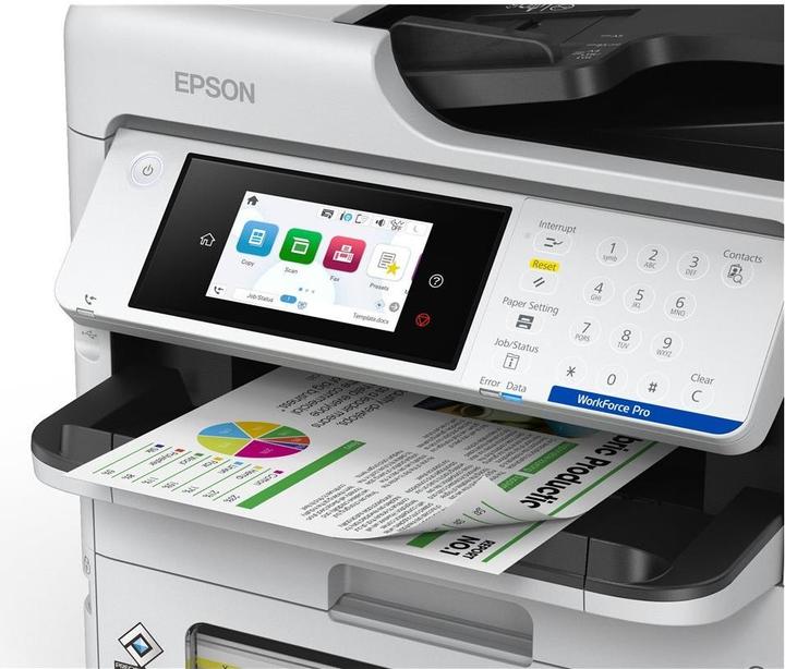 Actual product image Epson WorkForce Pro EM-C800RDWF BAM DIN A4, 4in1, PCL, PS3, ADF, WiFi (Colour)