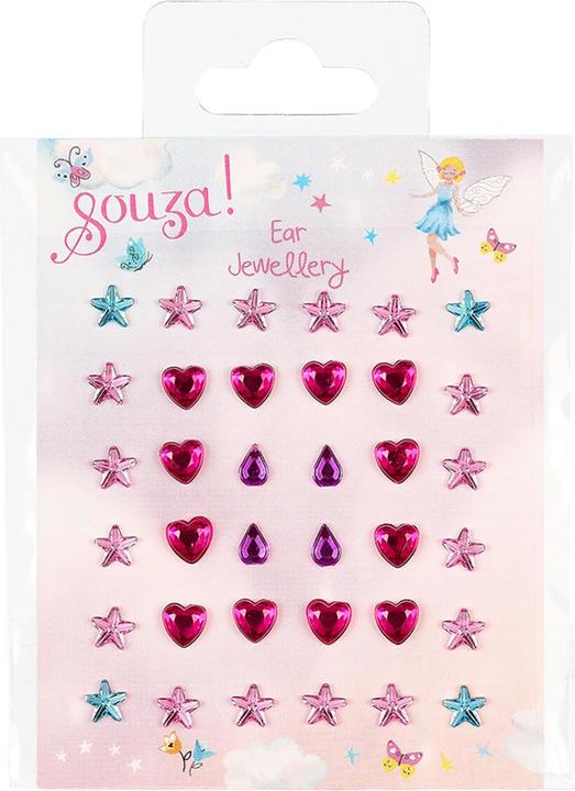 Produktbild Souza Ohrtattoo rot und lila (MQ12)