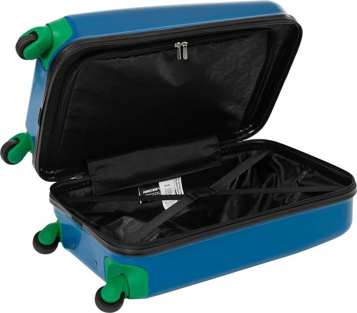 Actual product image Minecraft 4 Wheeled Cabin Bag
