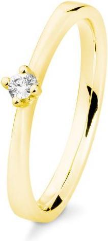 Breuning RING - 4er Krappenfassung (53, 585/14 K Gold)