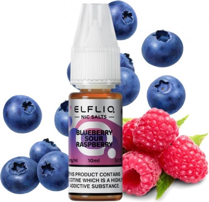 Actual product image Elfbar Elfliq (Raspberry, Bilberry)