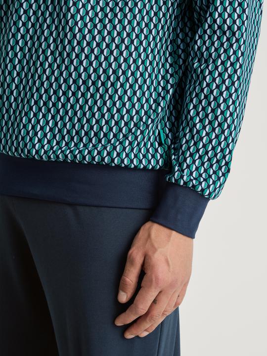 Produktbild Calida Relax Imprint Bündchen-Pyjama (S)