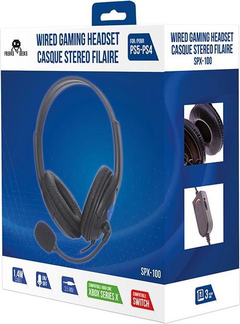 Image du produit Freaks and Geeks Cuffie wired SPX-100 V2 Ps4/One/Switch F&G