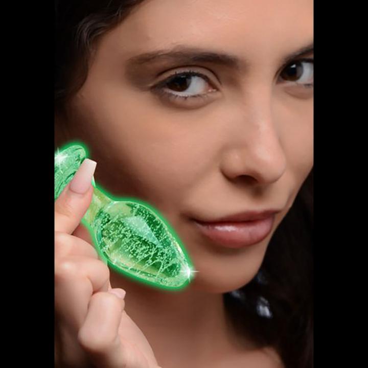 Immagine prodotto XR Brands GlowInTheDark GlasAnalplug Klein