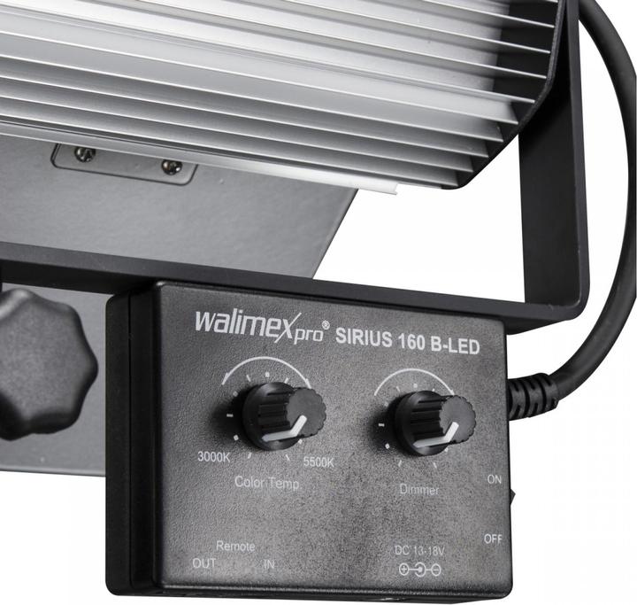 Image du produit Walimex pro par LED Sirius 160 Bi Color (éclairage de studio)