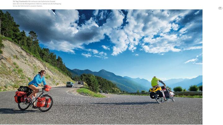 Actual product image HOLIDAY Reisebuch: Eine Familie, zwei Räder und das Abenteuer unseres Lebens (German, André Schumacher, 2018)